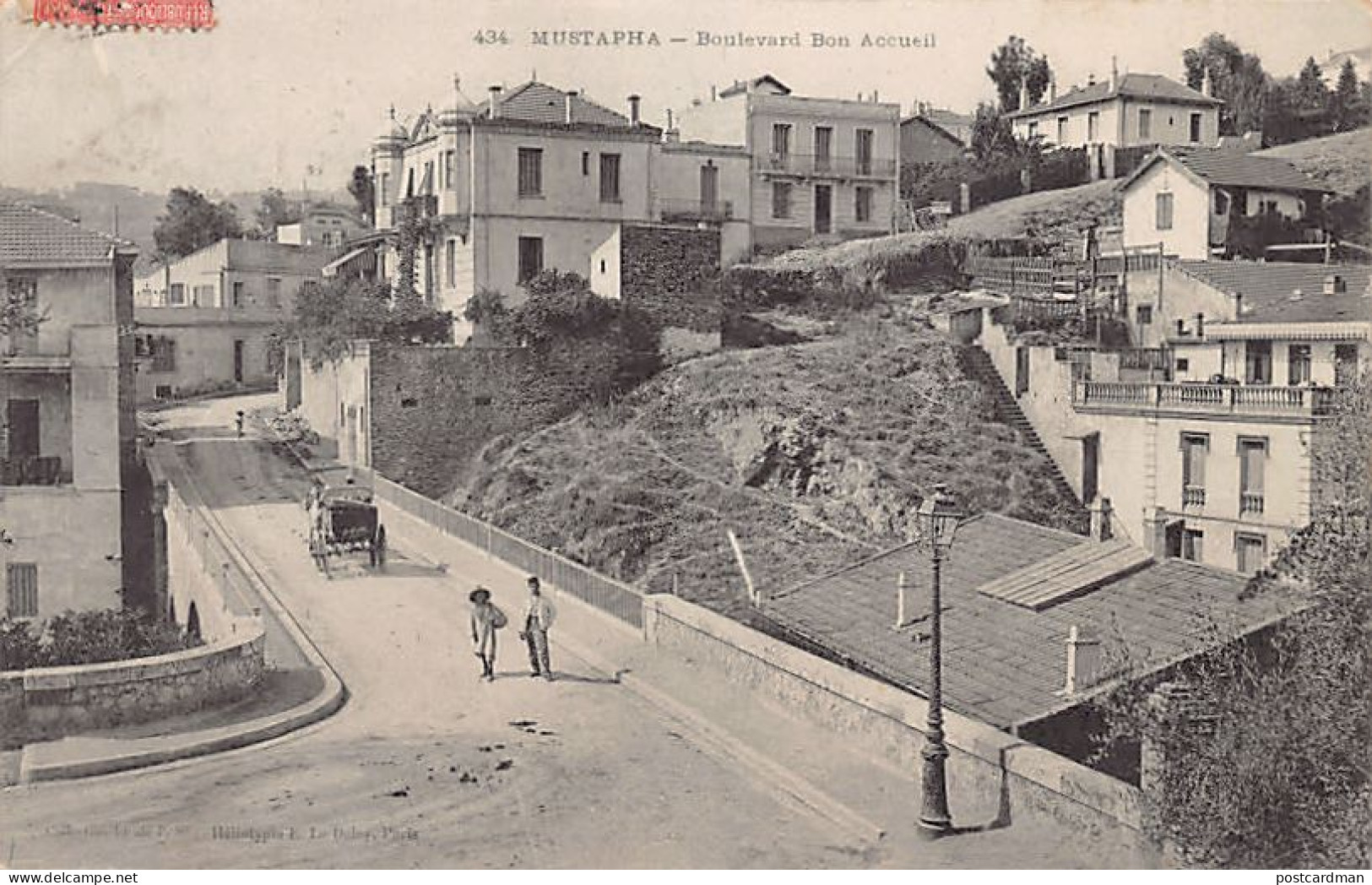 Algérie - MUSTAPHA Alger - Boulevard Bon Accueil - Ed. Collection Idéale P.S. 434 - Alger