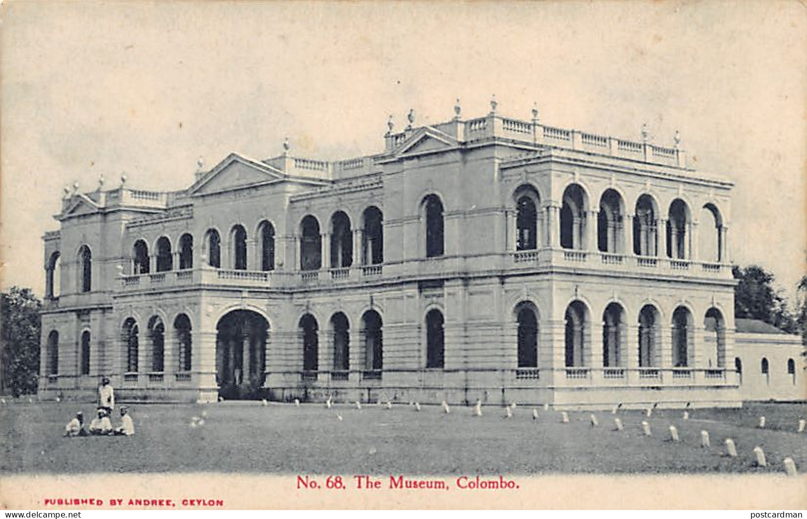 Sri Lanka - COLOMBO - The Museum - Publ. Andrée 68 - Sri Lanka (Ceylon)