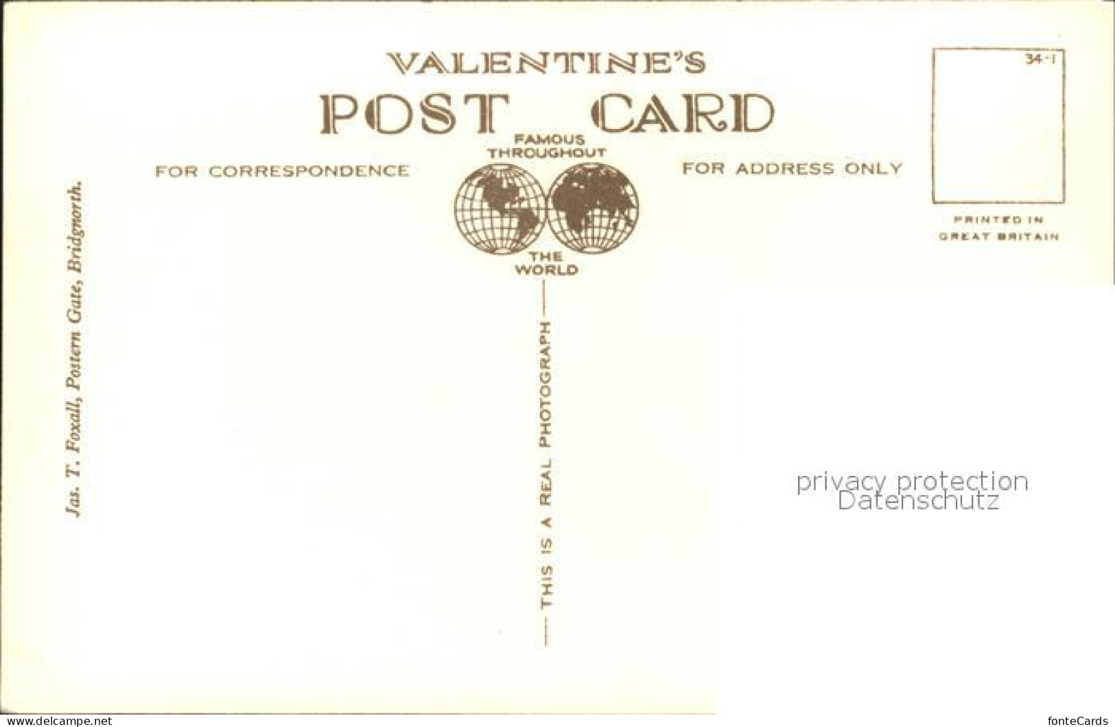 11732697 Bridgnorth Bridgnorth Severn Bridge And Low Town Valentine's Post Card  - Shropshire