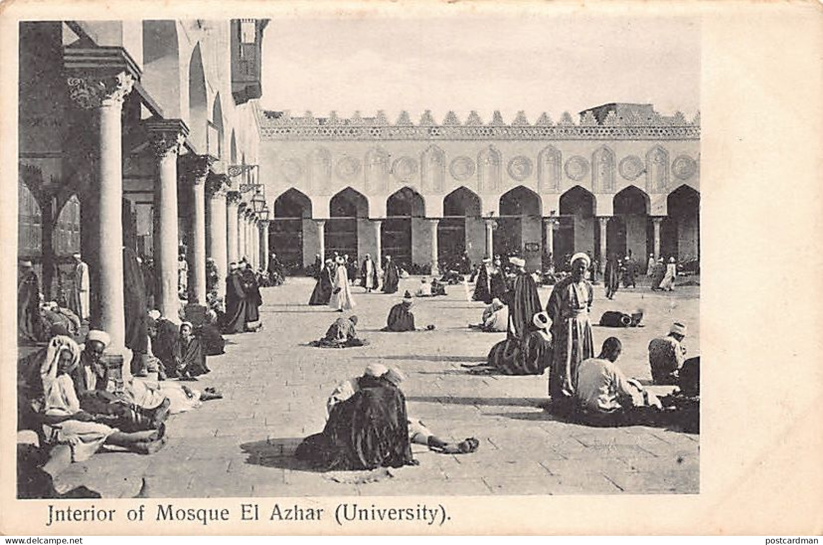 Egypt - CAIRO - Inside Al-Azhar University Mosque - Publ. Unknown  - Le Caire