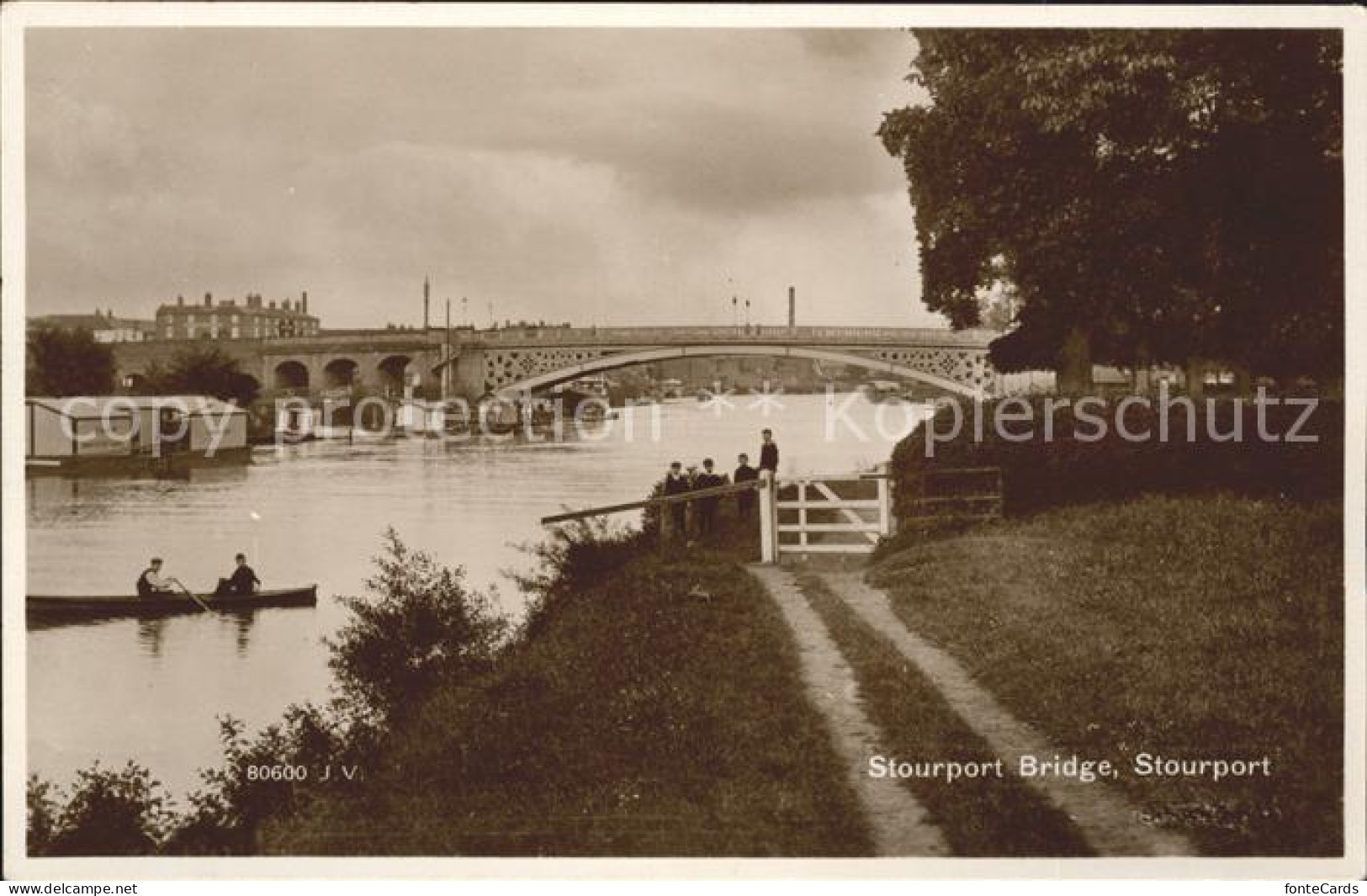 11732694 Stourport On Severn Bridge Valentine's Post Card Wyre Forest - Otros & Sin Clasificación