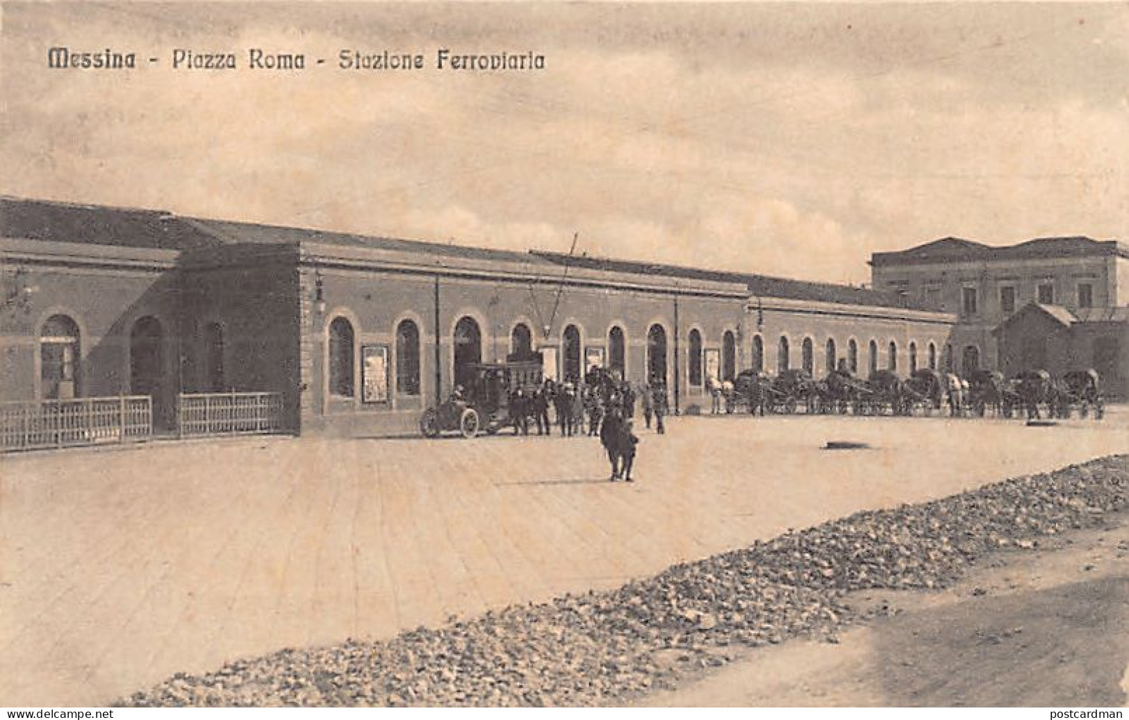 MESSINA - Piazza Roma - Stazione Ferroviaria - Messina