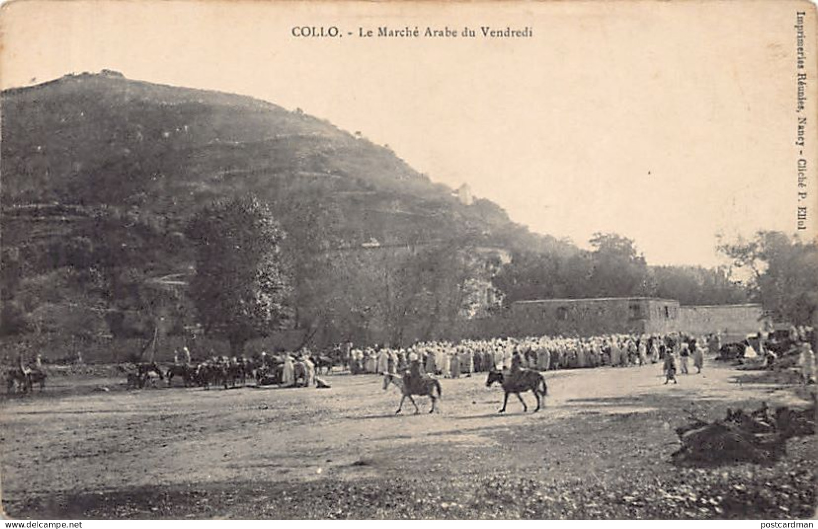 COLLO El Qoll - Le Marché Arabe Du Vendredi - Ed. P. Ellul  - Sonstige & Ohne Zuordnung