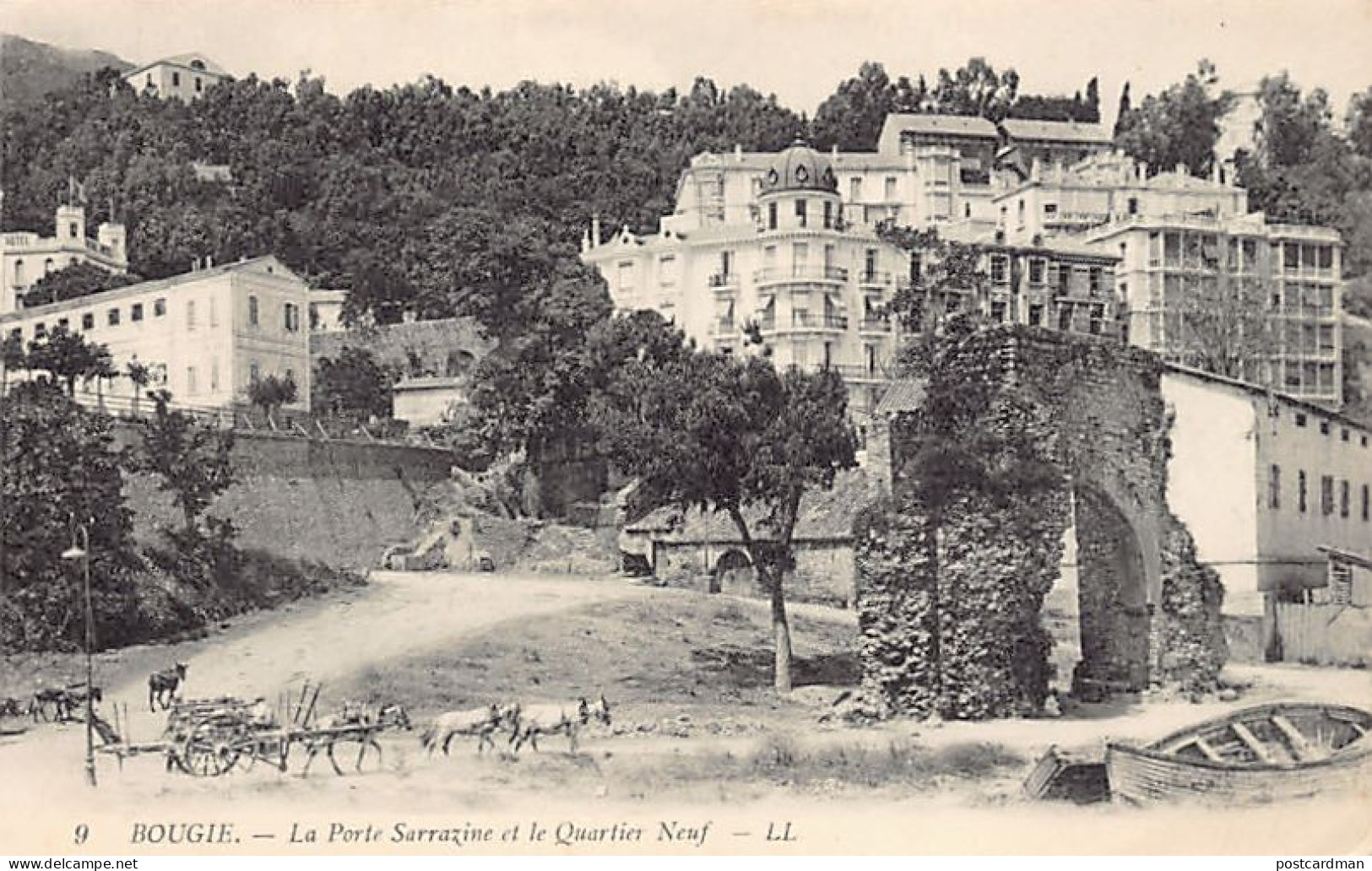BÉJAÏA Bougie - La Porte Sarrazine Et Le Quartier Neuf - Bejaia (Bougie)