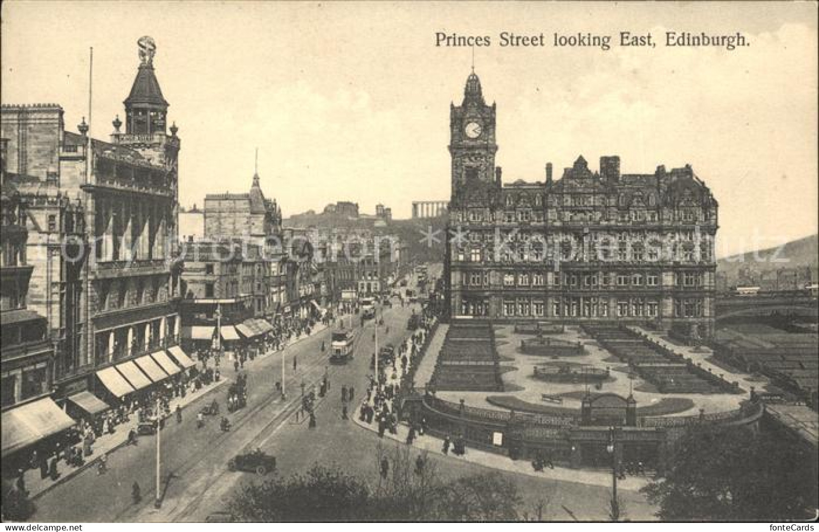 11732673 Edinburgh Princes Street Looking East Edinburgh - Sonstige & Ohne Zuordnung