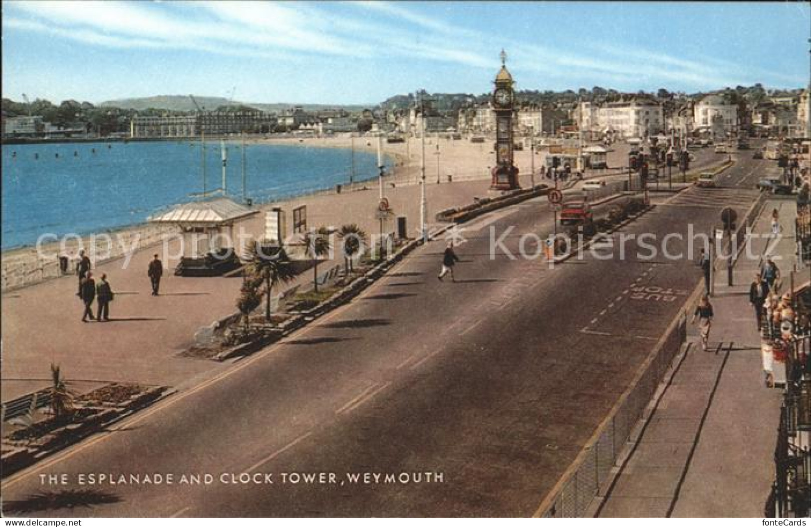 11732648 Weymouth Dorset Esplanade And Clock Tower Weymouth And Portland - Autres & Non Classés