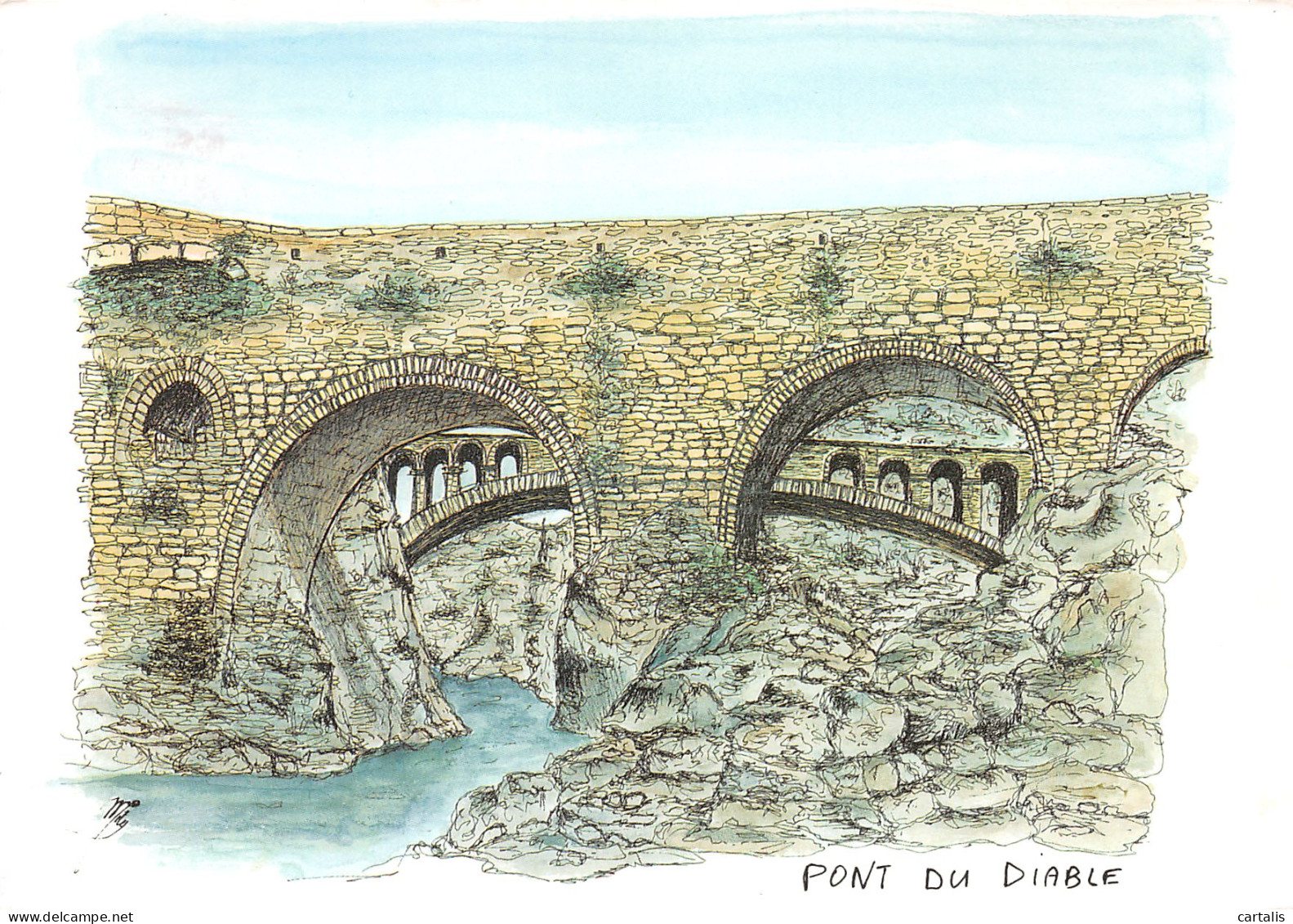 34-PONT DU DIABLE-N°C4112-D/0343 - Sonstige & Ohne Zuordnung