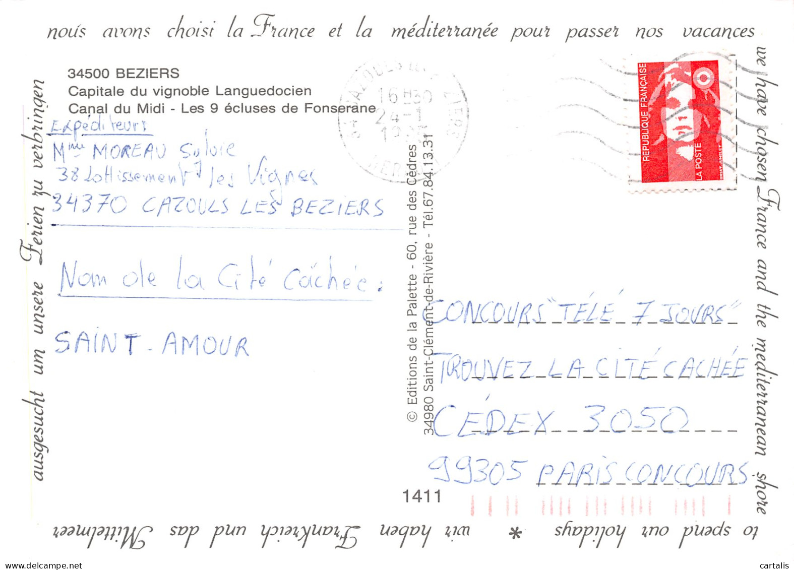 34-BEZIERS-N°C4112-D/0319 - Beziers