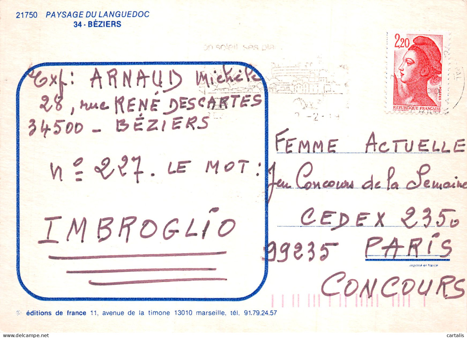 34-BEZIERS-N°C4112-D/0325 - Beziers