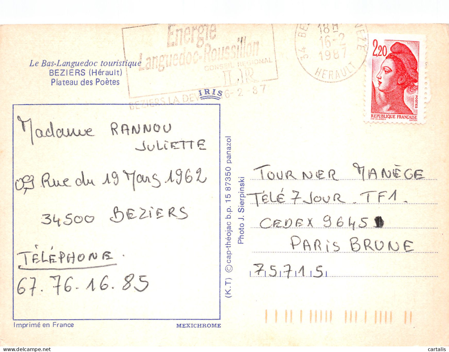 34-BEZIERS-N°C4112-D/0301 - Beziers