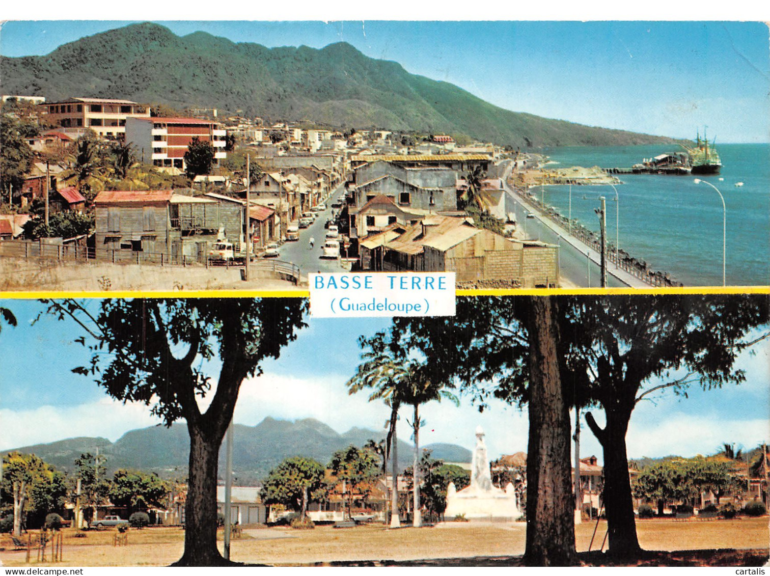 971-GUADELOUPE BASSE TERRE-N°C4112-D/0065 - Other & Unclassified