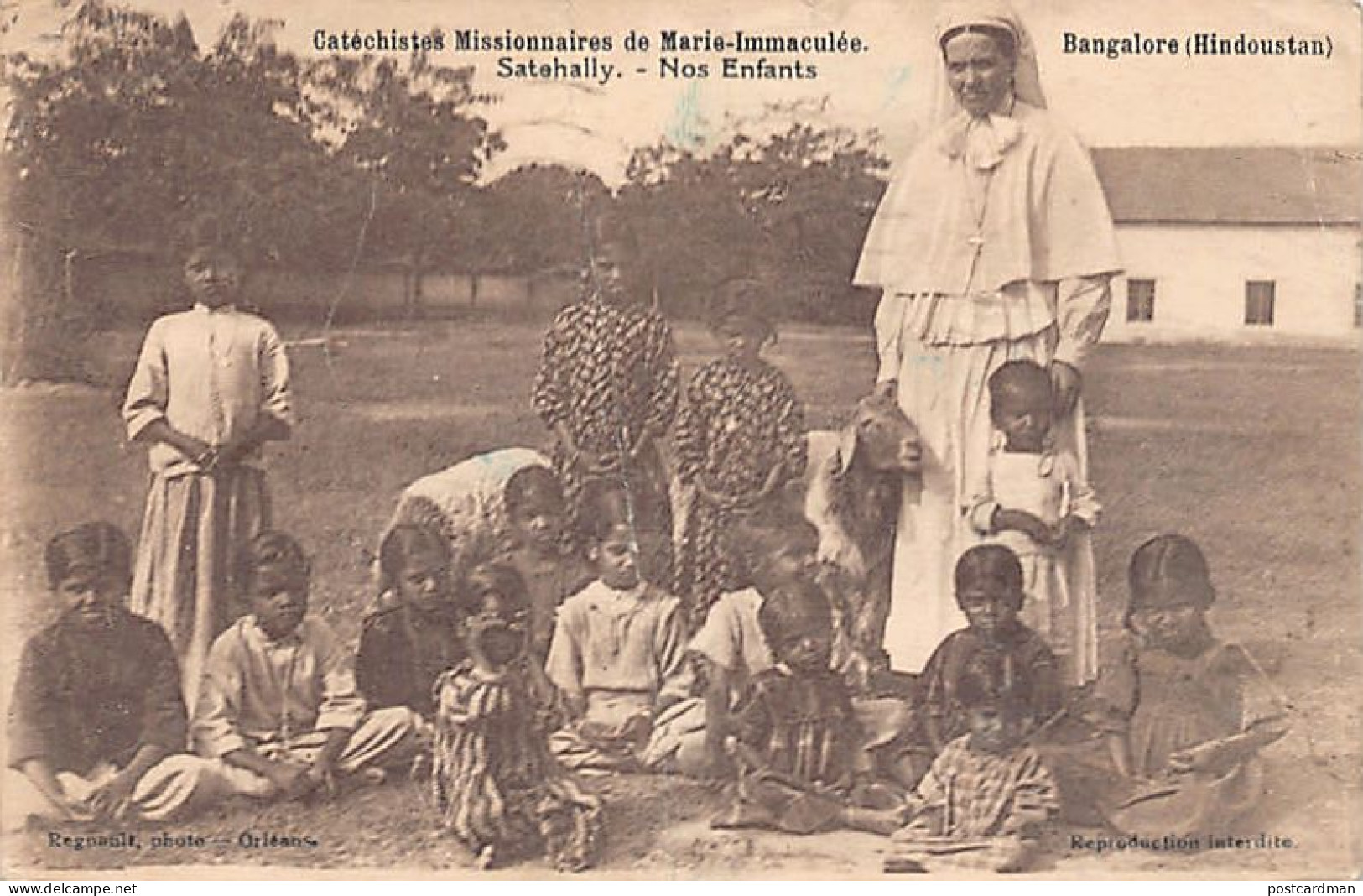 India - BANGALORE Satehally - The Orphans - Publ. Missionary Catechists Of Mary Immaculate - Inde