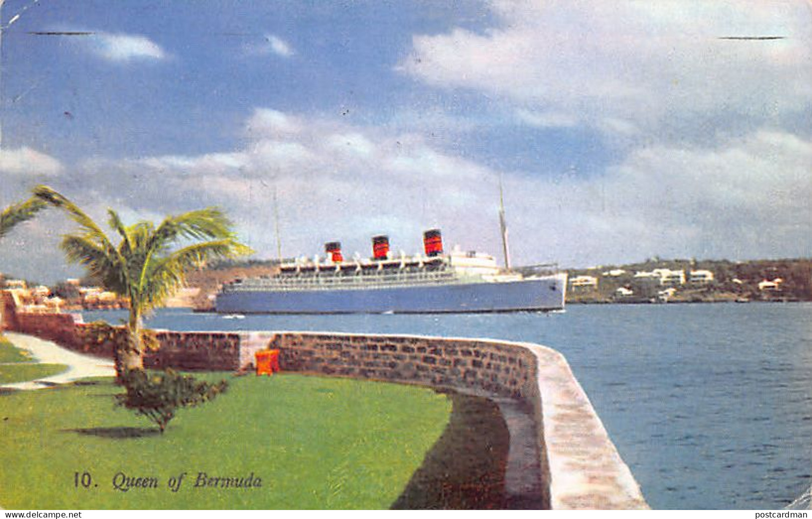 Bermuda - Paquebot Queen Of Bermuda - Publ. A. J. Gorham Ltd.  - Bermuda