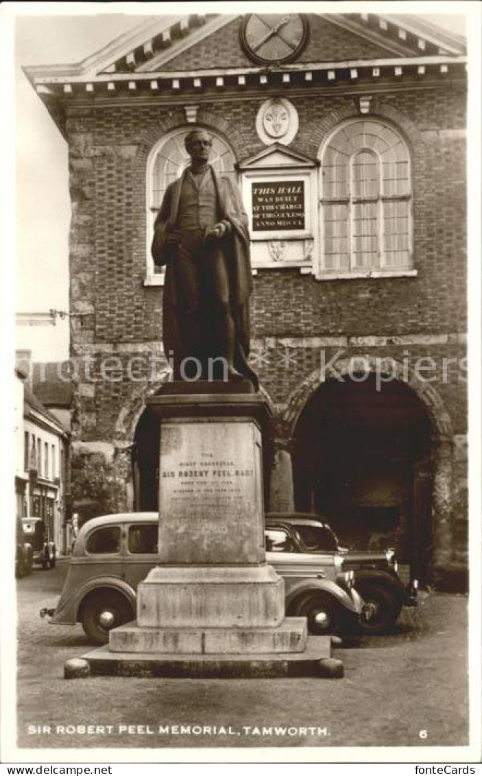 11732620 Tamworth Staffordshire Sir Robert Peel Memorial  - Andere & Zonder Classificatie
