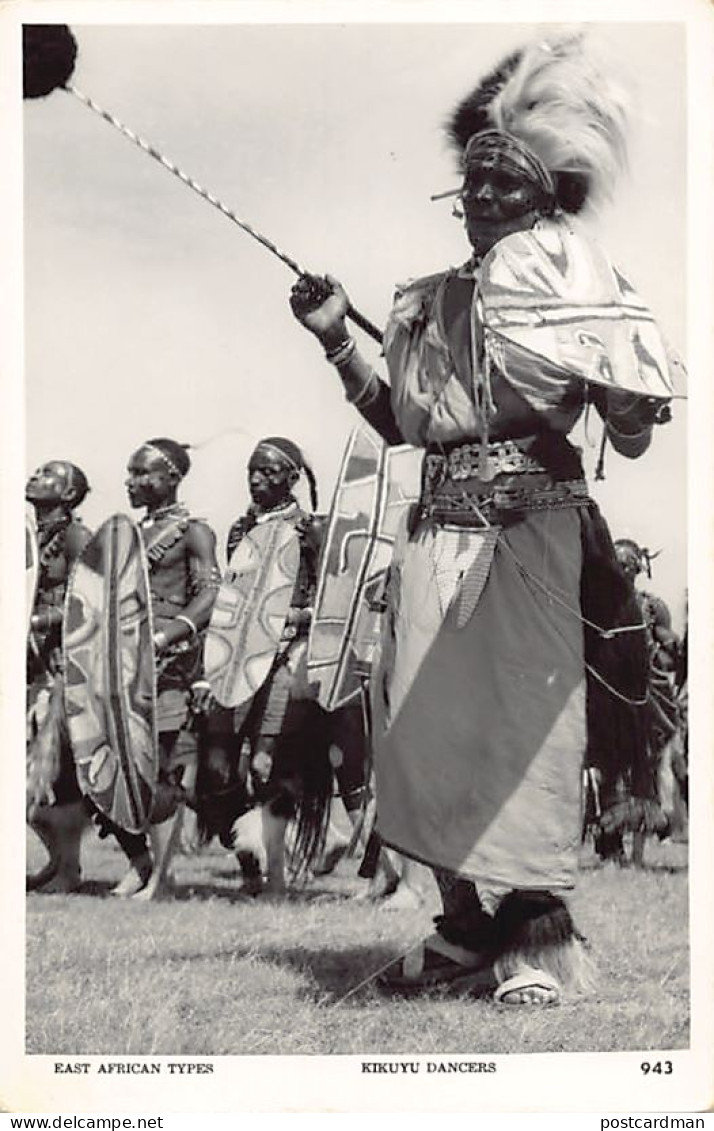 Kenya - East African Types - Kikuyu Dancers - Publ. S. Skulina - Pegas Studio - Africa In Pictures 943 - Kenya