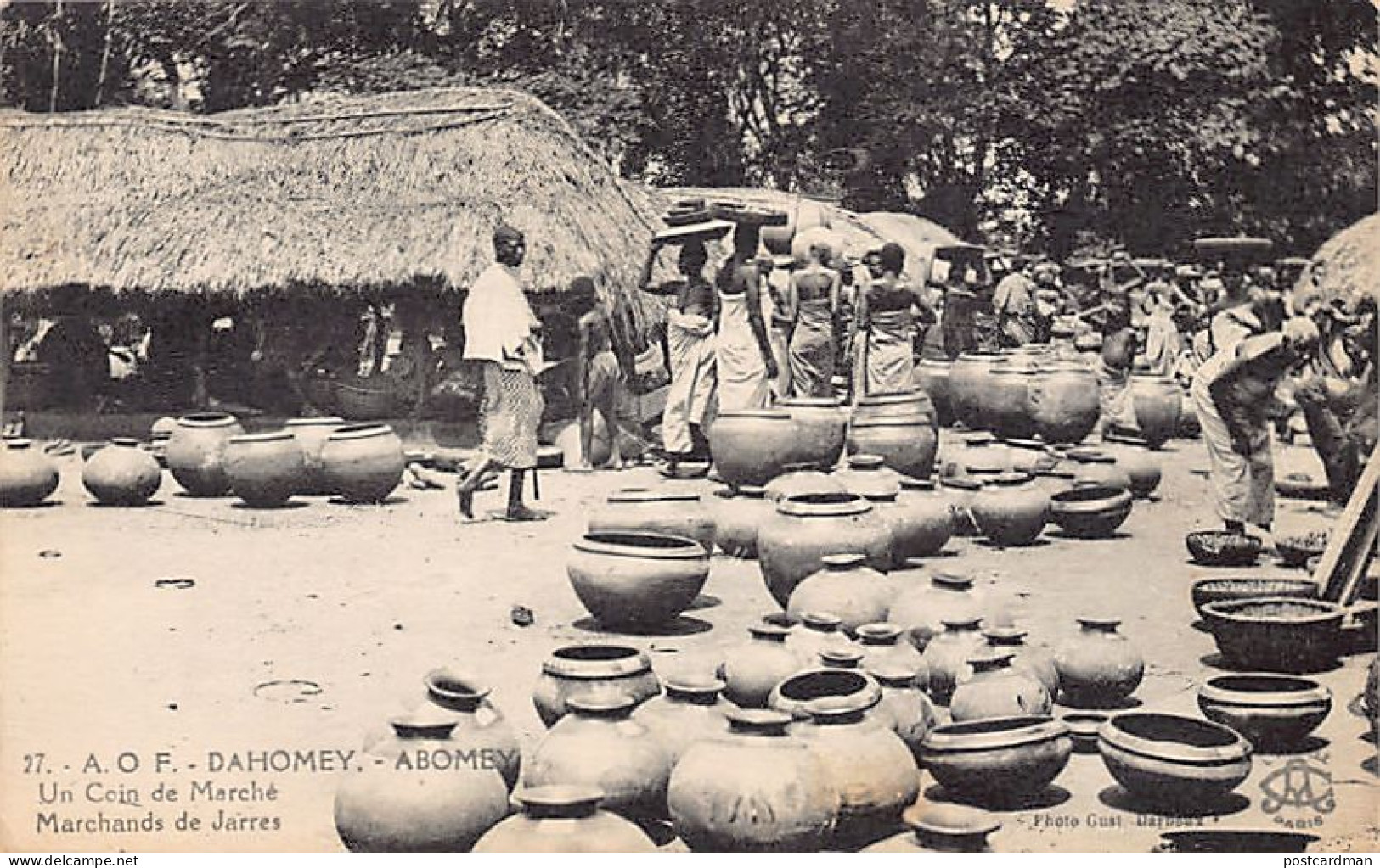 Bénin - ABOMEY - Un Coin De Marché - Marchands De Jarres - Ed. Gustave Darboux 27 - Benin