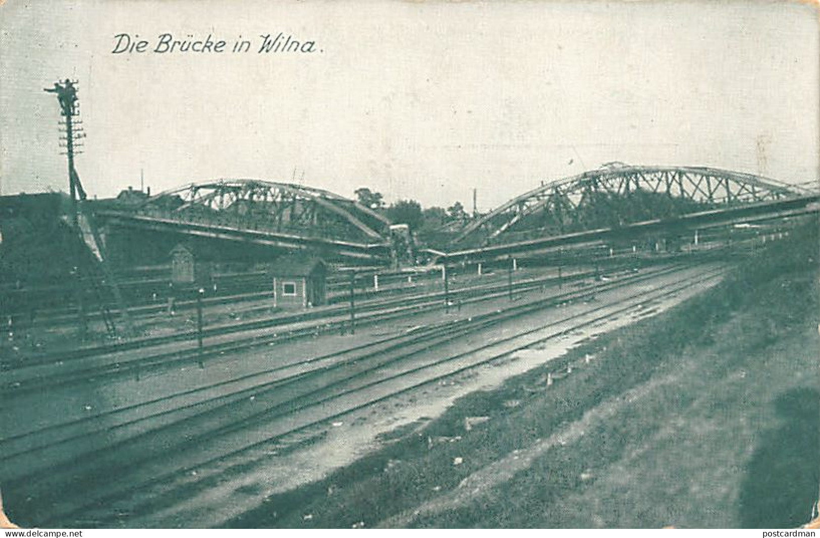 Lithuania - VILNIUS - The Destroyed Bridge - World War One - Publ. Kahan & Co.  - Lituanie