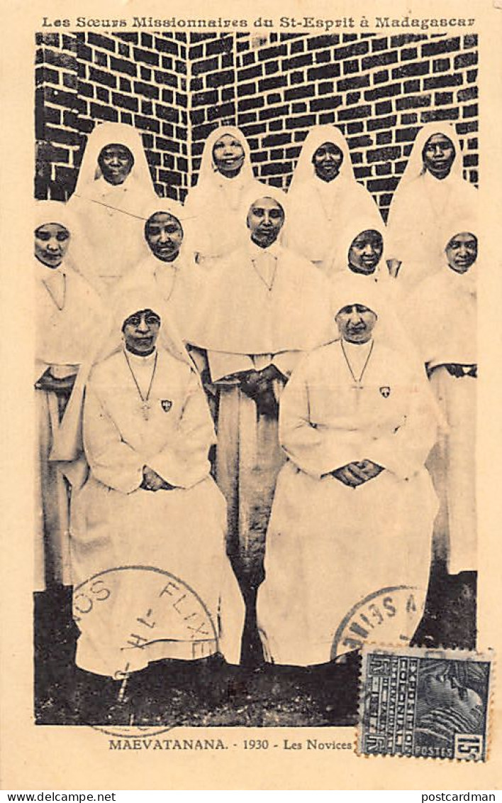 Madagascar - MAEVATANANA - Les Noivces En 1930 - Ed. Les Soeurs Missionnaires Du Saint-Esprit  - Madagascar