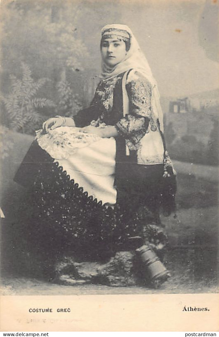 Greece - Greek Costume - Woman - Publ. A. Pallis & Cie  - Grèce