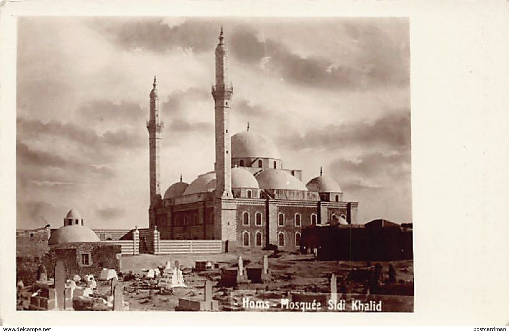 Syria - HOMS - Khalid Ibn Al-Walid Mosque - REAL PHOTO - Publ. Abdul-Salam Sibaï  - Syrië