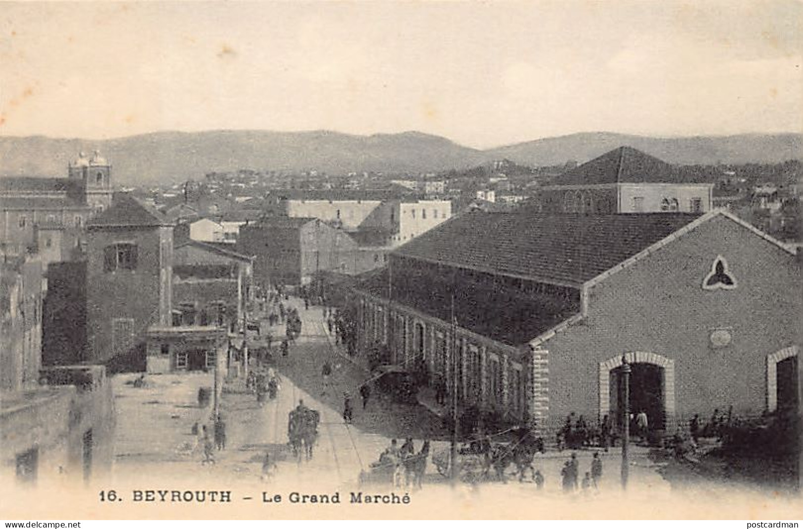 Liban - BEYROUTH - Le Grand Marché - Ed. Aux Cèdres Du Liban - Michel I. Corm & Cie 16 - Lebanon