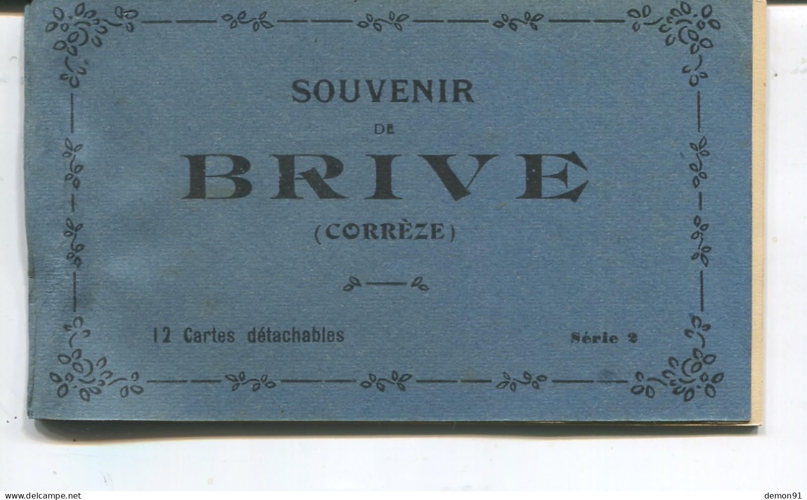 Carnet Souvenir De 12 CPA DE BRIVE (Reste 4) - - Brive La Gaillarde