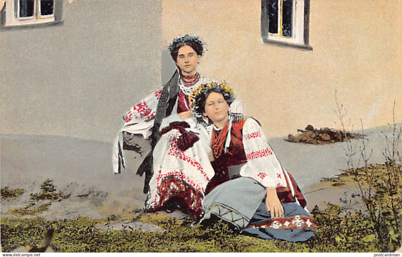 Ukraine - Types Of Little Russia - Two Women In Folk Costume - Publ. E. G. S. I. S. 3881 59 - Ukraine