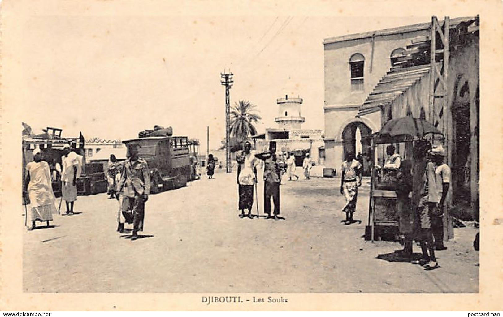 DJIBOUTI - Les Souks - Ed. G.B.  - Dschibuti