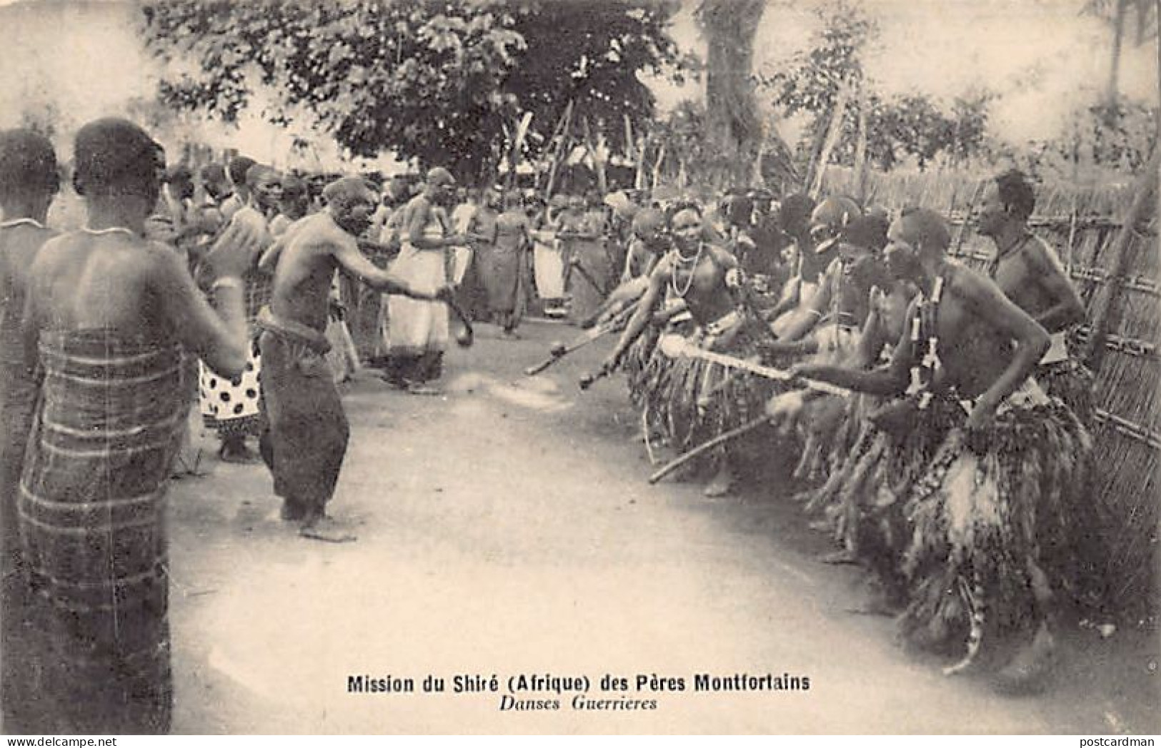 Malawi - Warrior Dances - Publ. Company Of Mary - Mission Du Shiré Des Pères Montfortains - Malawi