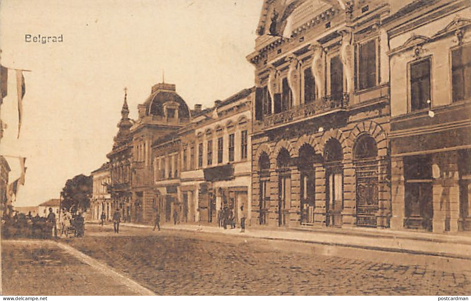Serbia - BEOGRAD Belgrade - Postcard Published For The Austro-Hungarian Occupation Troops - Serbie
