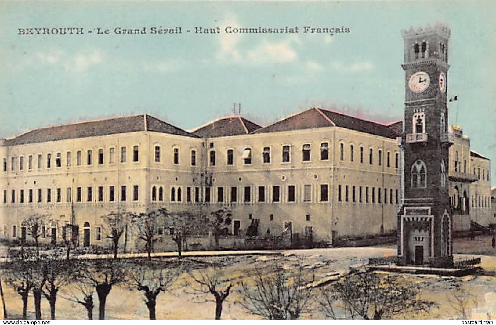Liban - BEYROUTH - Le Grand Sérail - Haut-Commissariat Français - Ed. Inconnu  - Libanon