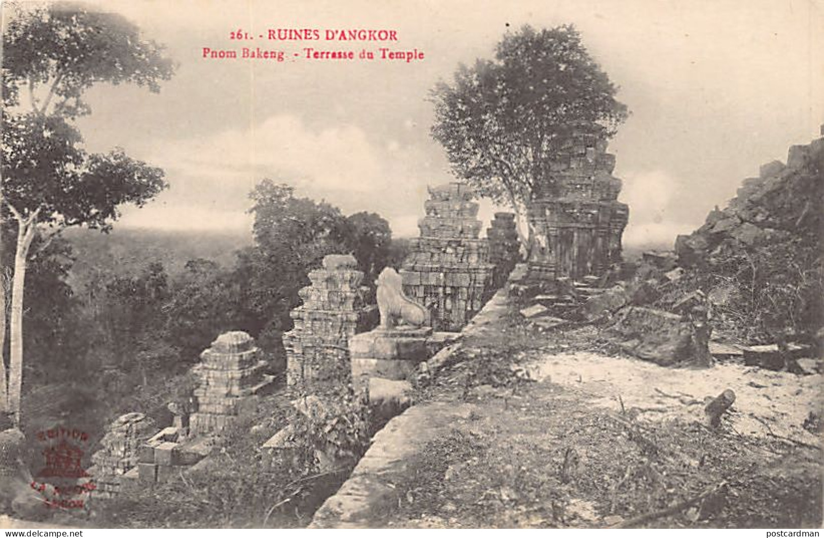 Cambodge - Ruines D'Angkor - Pnom Bakeng - Terrasse Du Temple - Ed. La Pagode 261 - Camboya