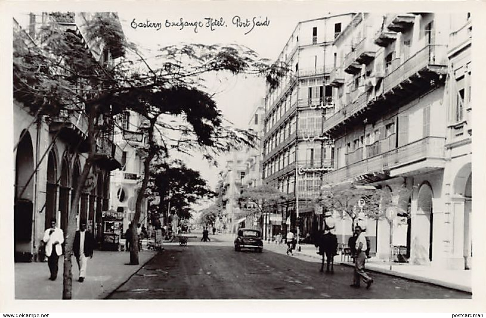 Egypt - PORT-SAÏD - Eastern Exchange Hotel - REAL PHOTO - Publ. Unknown  - Port Said