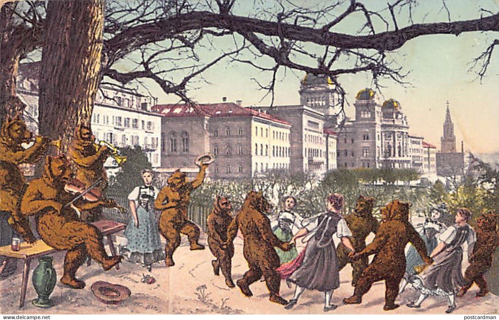 BERN - Karneval Im Jahr 1912 - Carnaval En 1912 - Verlag Kaiser And Co 7062 - Berne