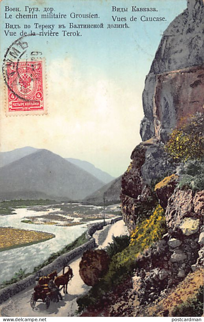 Georgia - The Georgian Military Road - Terek River - Publ. Granberg  - Géorgie