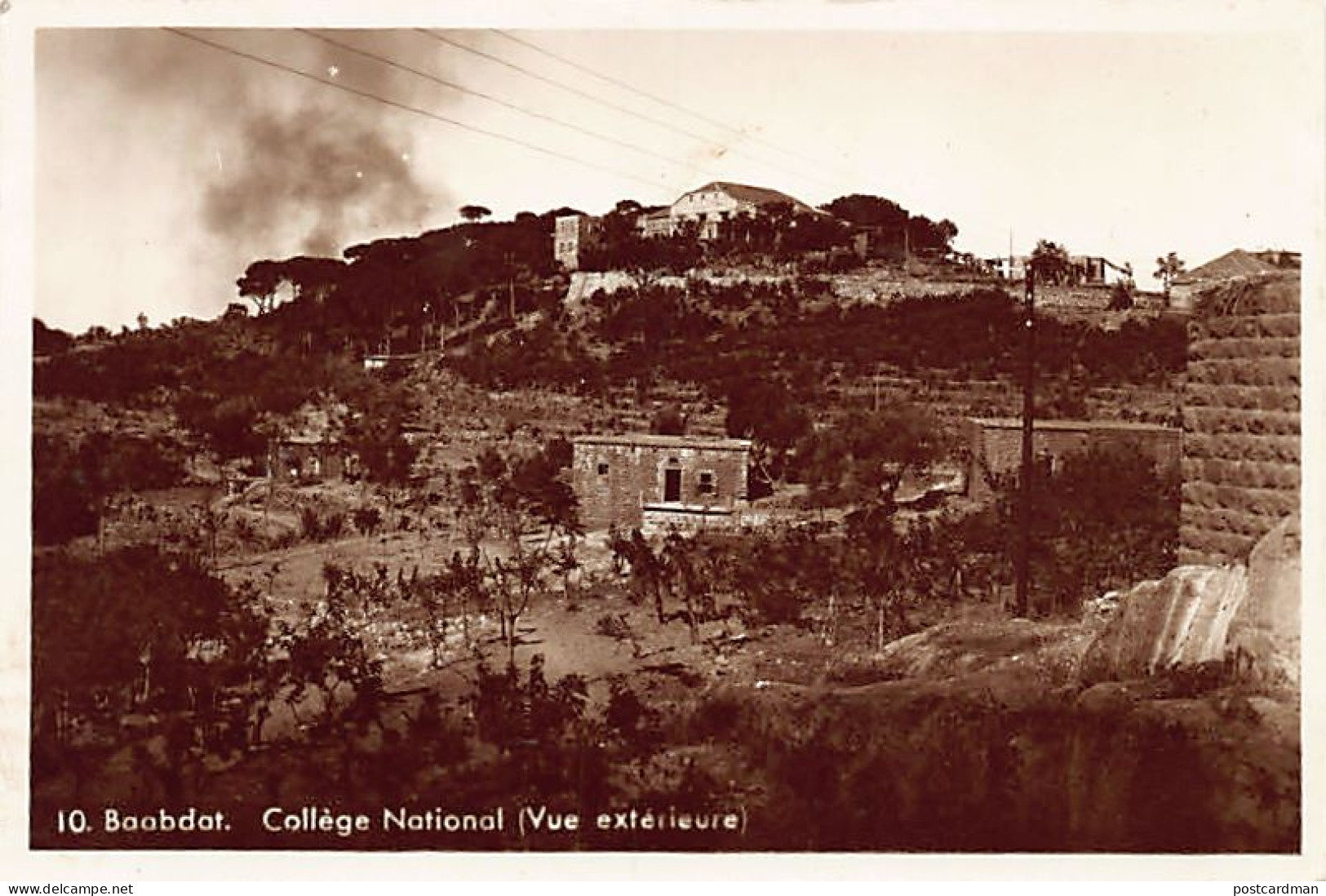 Liban - BAABDAT - Collège National (vue Extérieure) - Ed. Inconnu 10 - Libanon