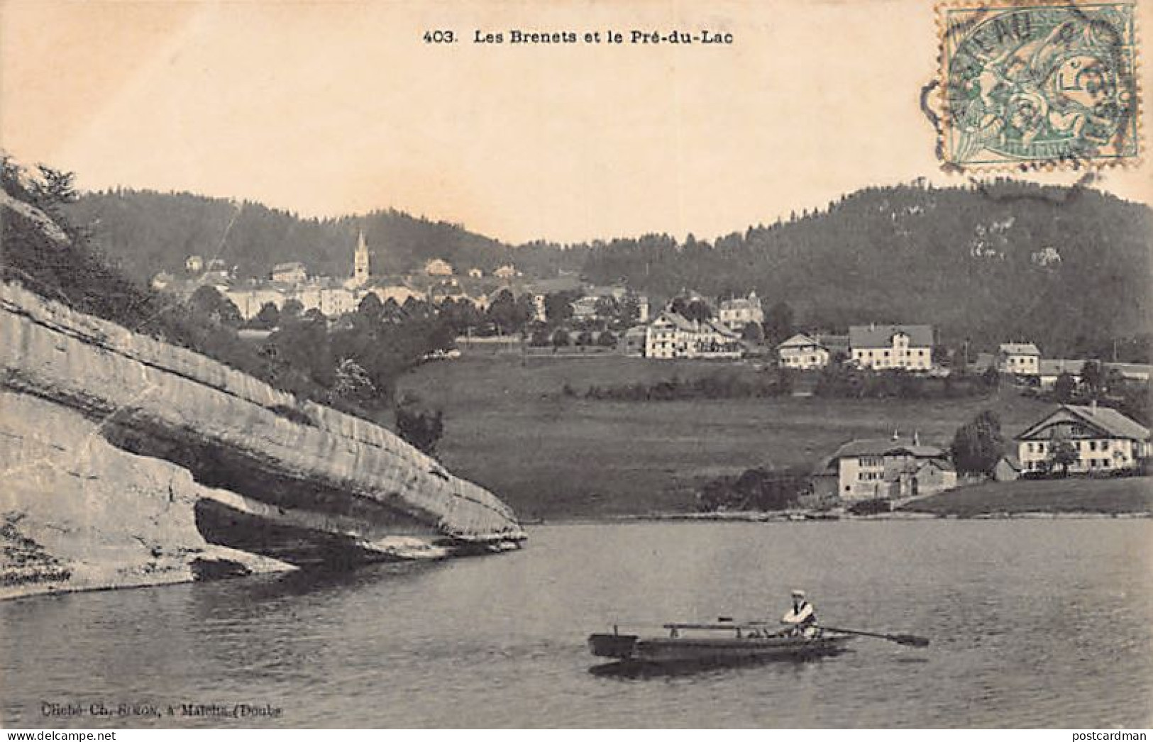 Suisse - Les Brenets (NE) Pré-du-lac - Ed. Ch.Simon 403 - Les Brenets
