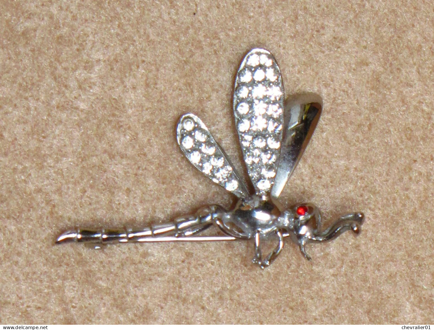 Bijoux-broche_45_Libellule-Dragonfly-Libelle &ndash; Argent 835 - Brooches