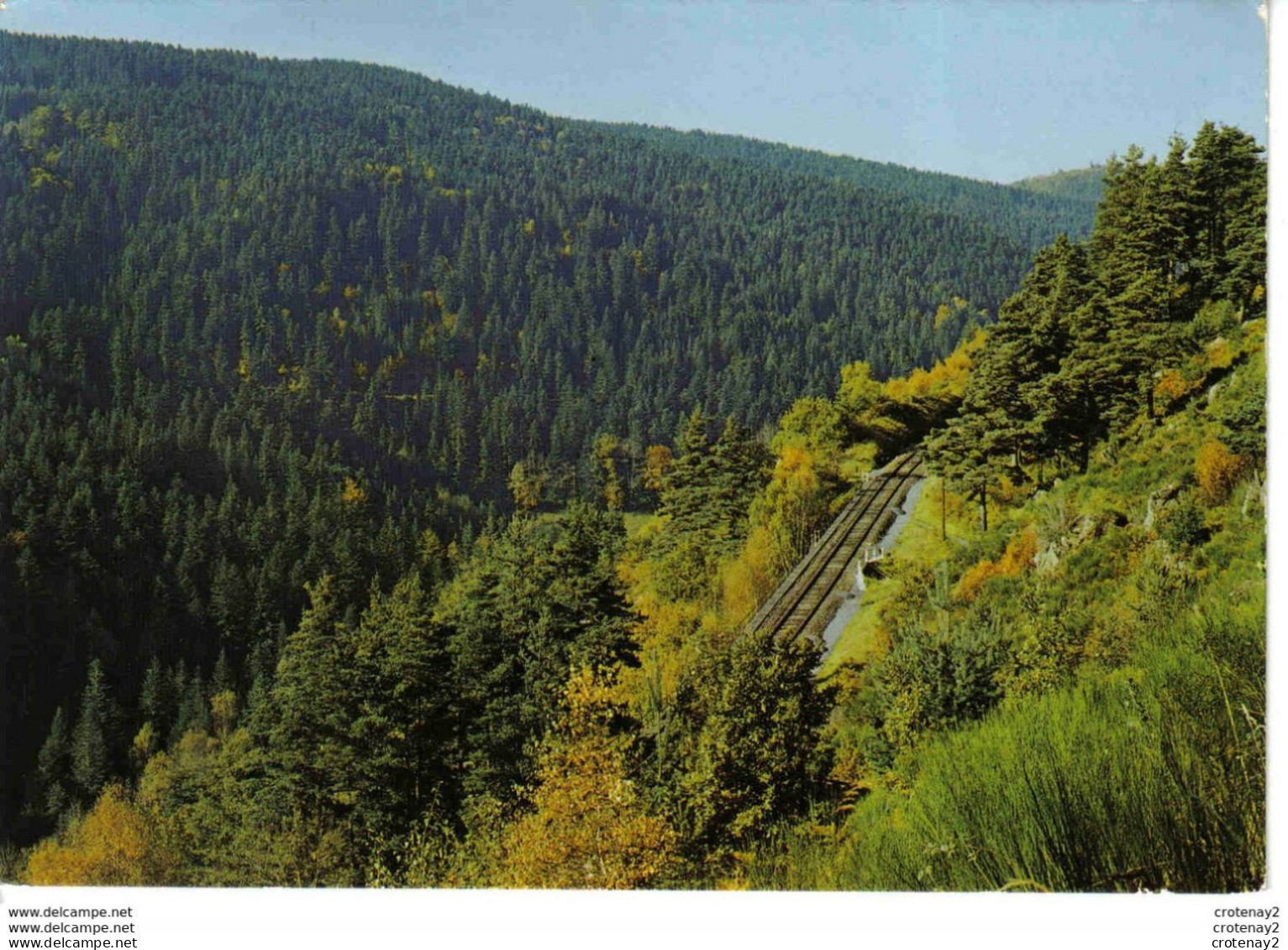 63 Environs D'ARLANC Vers Ambert Gorge De La Dore Voie Ferrée Ligne De Vichy Au Puy - Ambert