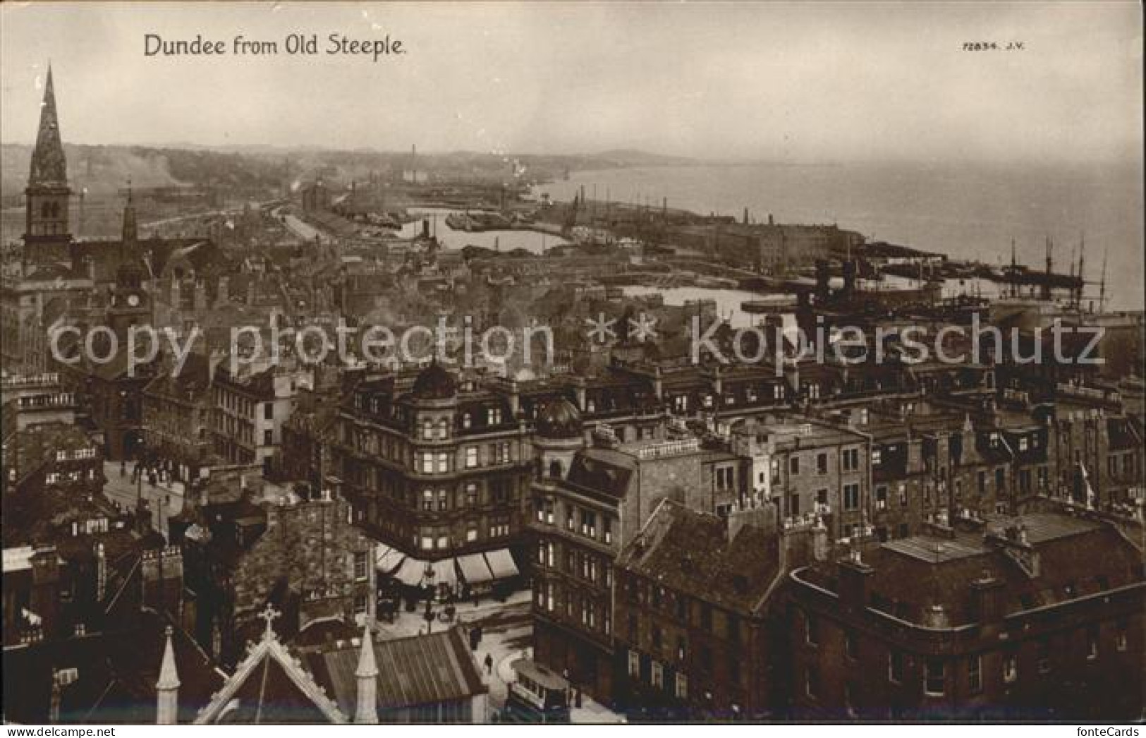 11732326 Dundee City View From Old Steeple Dundee City - Andere & Zonder Classificatie