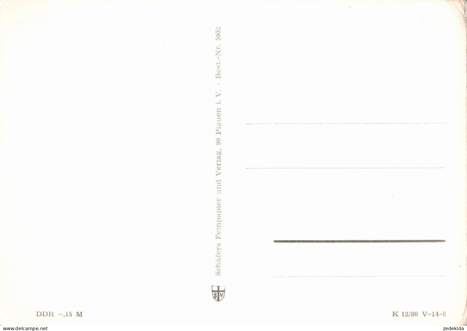 H2018 - Ernst Modersohn Spruchkarte - Reich Gottes - Schäfer Verlag DDR - Autres & Non Classés