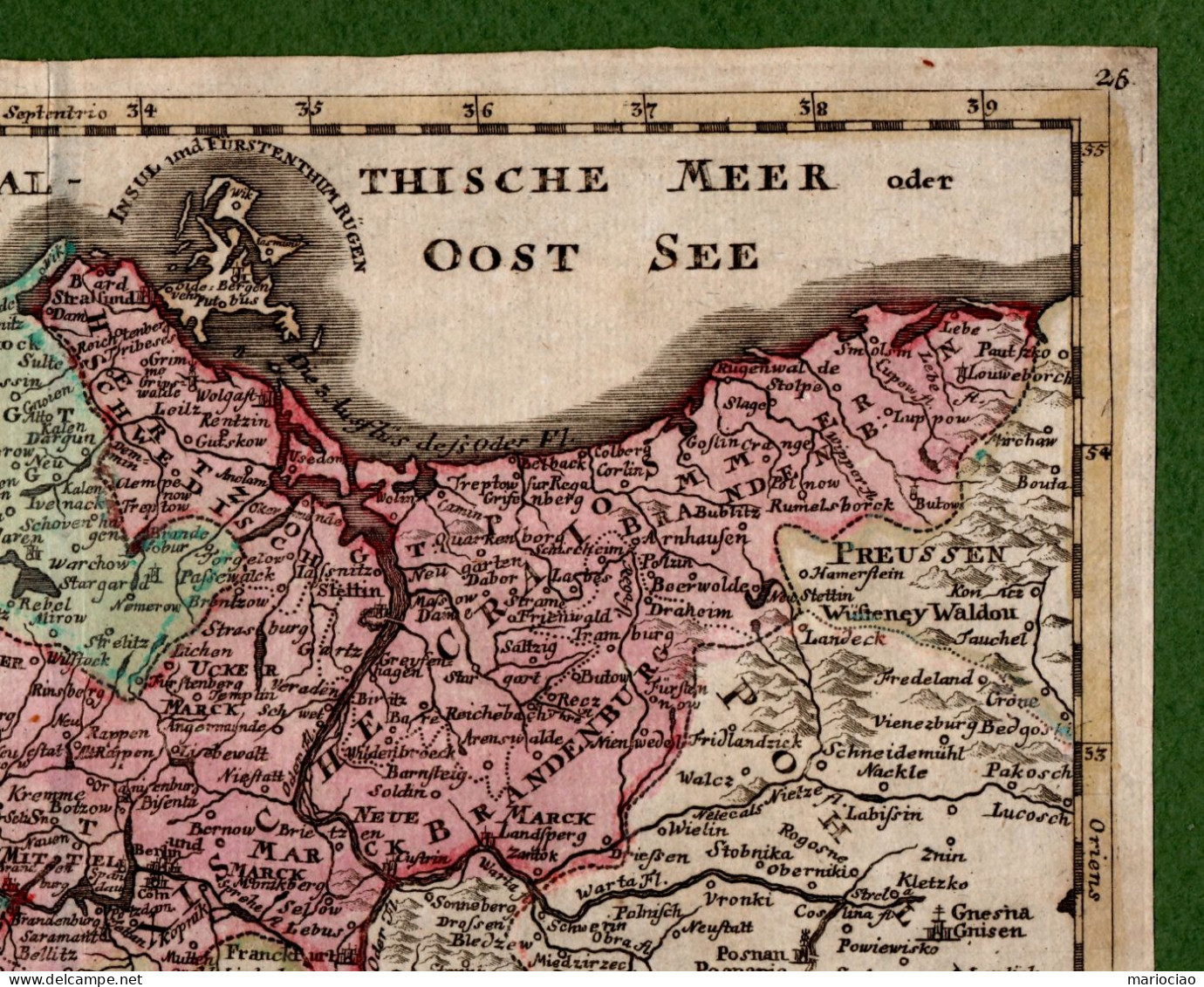 ST-DE SACHSEN Circulo Saxoniae Superioris Et Inferioris 1748 ELIAS BACK & ERDMAN MACHENBAUER - Stiche & Gravuren
