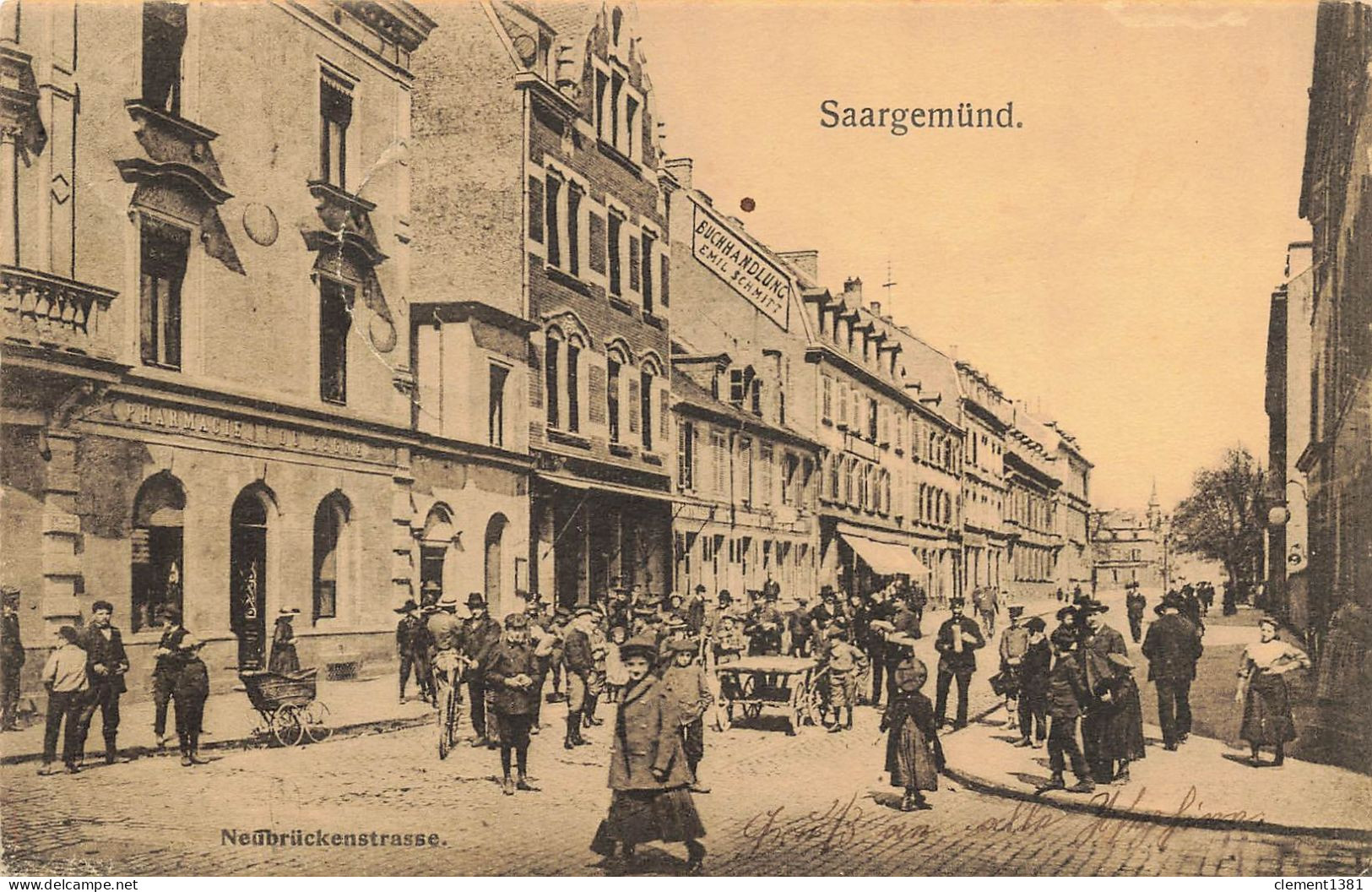 Sarreguemines Saargemund Neubruckenstrasse - Sarreguemines