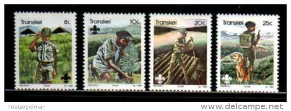 TRANSKEI, 1982,  MNH Stamp(s), Boys Scouts,   Nr(s) 103-106 - Transkei