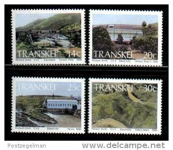 TRANSKEI, 1986,  MNH Stamp(s), Hydro-electric Power,  Nr(s) 189-192 - Transkei