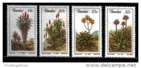 TRANSKEI, 1986,  MNH Stamp(s), Aloes   Nr(s) 185-188 - Transkei