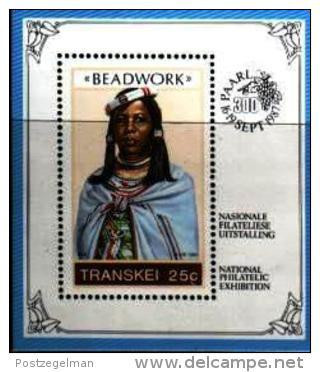TRANSKEI, 1987,  MNH Stamp(s), Beadwork,  Nr(s) 204ms Block 4, Scan F5681 - Transkei