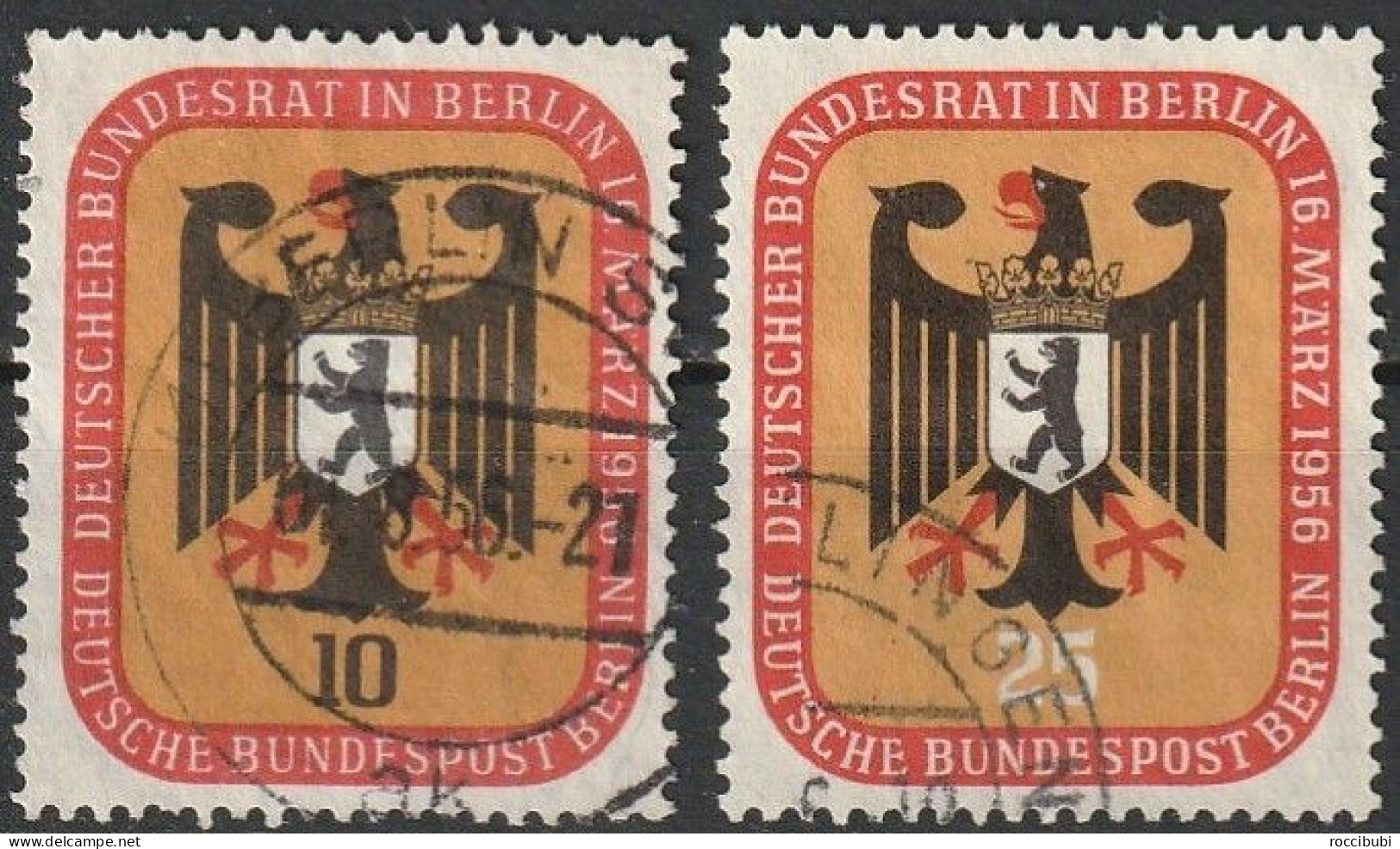 1956...136/137 O - Gebraucht