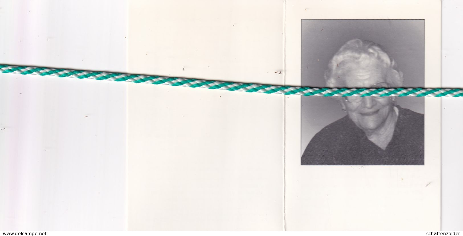 Adriene Dutré-Kusé, Haasdonk 1908, Sint-Niklaas 1994. Foto - Obituary Notices