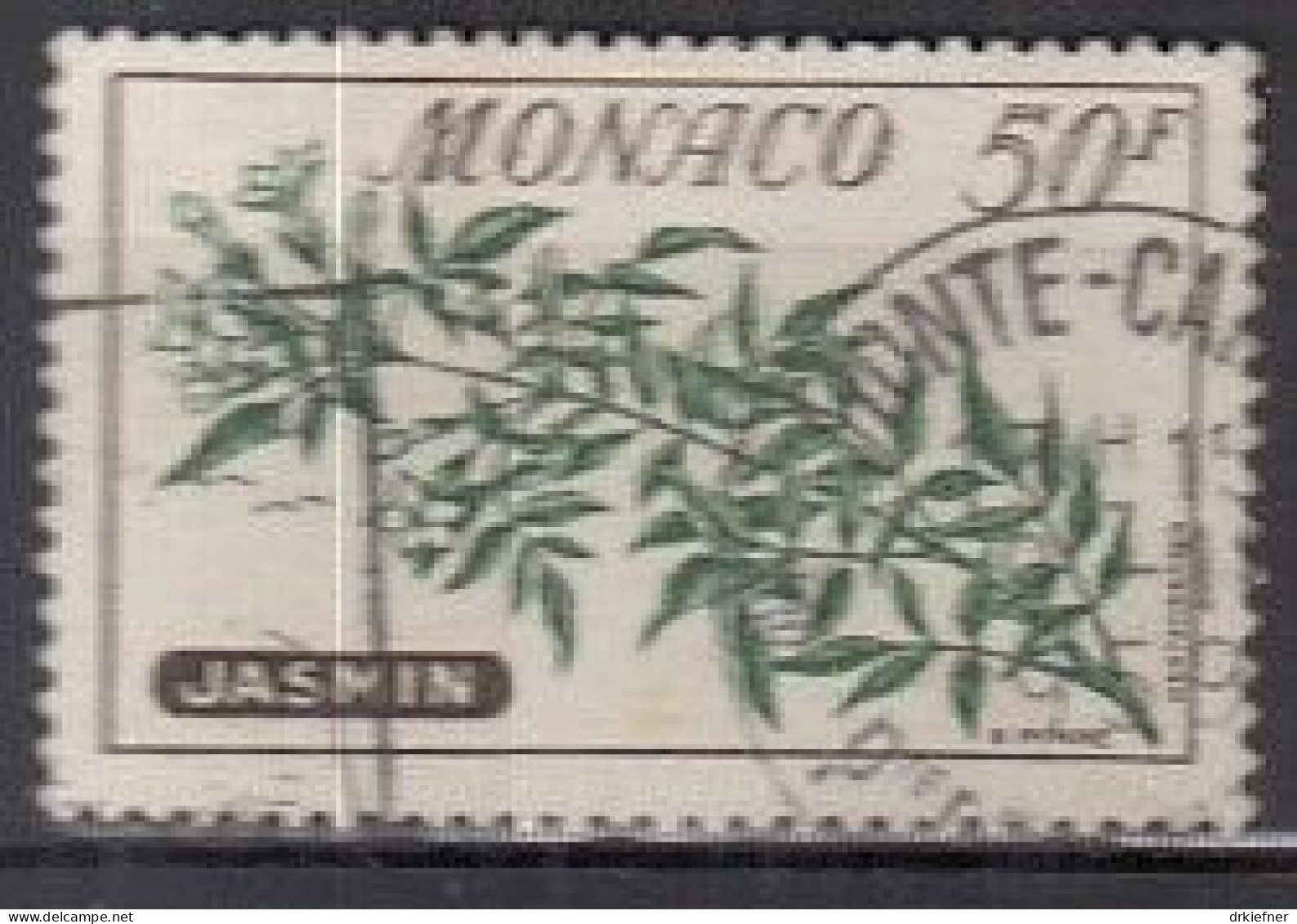 MONACO  615, Gestempelt, Blumen: Jasmin, 1959 - Used Stamps